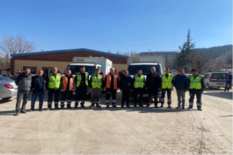 ESKİ’NİN TAKVİYE EKİPLERİ YOLA ÇIKTI