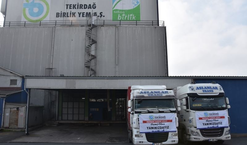 BÜYÜKŞEHİRDEN DEPREM BÖLGESİNE YEM DESTEĞİ