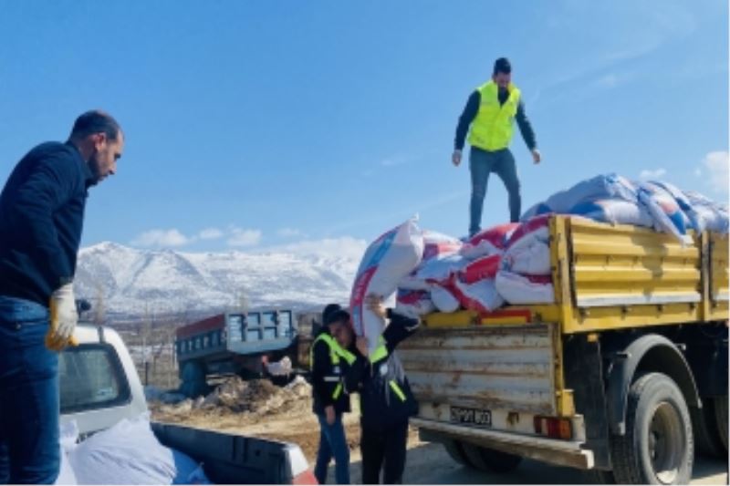 DEPREMZEDE ÜRETİCİLERE KRİTİK DESTEK SÜRÜYOR