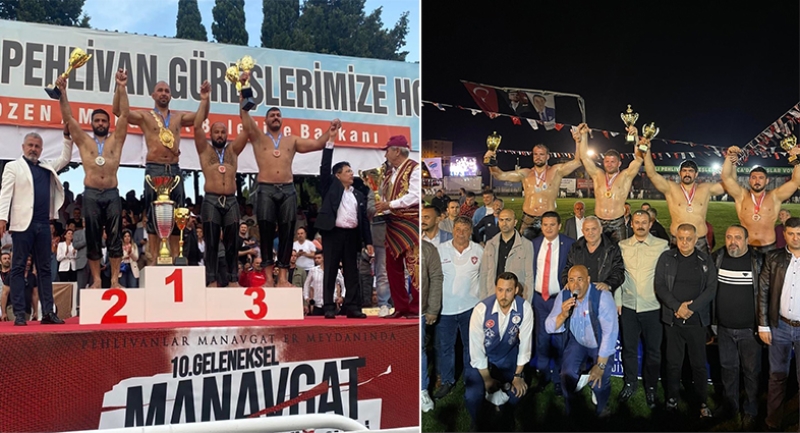 Büyükşehirli pehlivanlar 2023 sezonuna hızlı başladı
