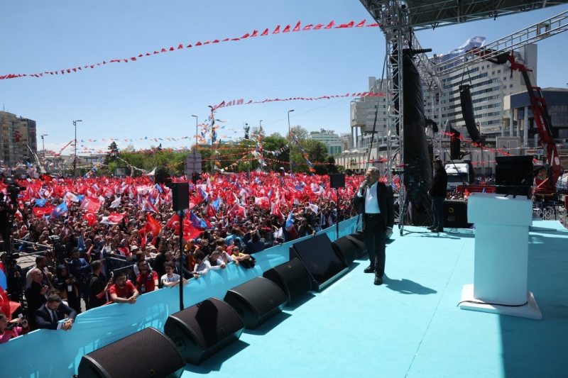 Başkan Büyükkılıç, Büyük Kayseri Mitingi