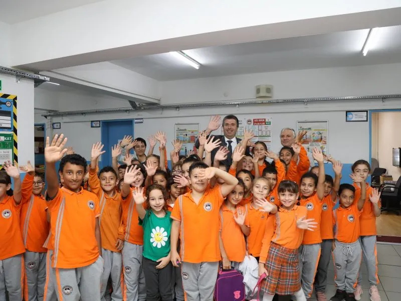 Başkanımız Sayın Erhan Güzel, Okul Ziyaretlerine Devam Ediyor.  