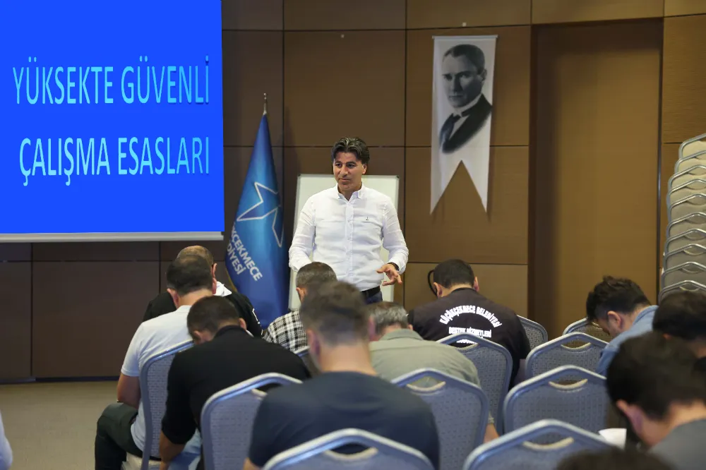 KÜÇÜKÇEKMECE BELEDİYESİ’NDE KURUM İÇİ EĞİTİMLER DEVAM EDİYOR  