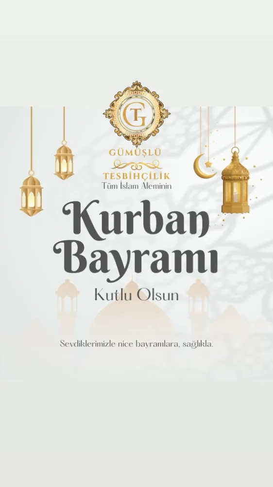 GÜMÜŞLÜ TESBİHÇİLİK KURBAN BAYRAMI BASIN İLANI 